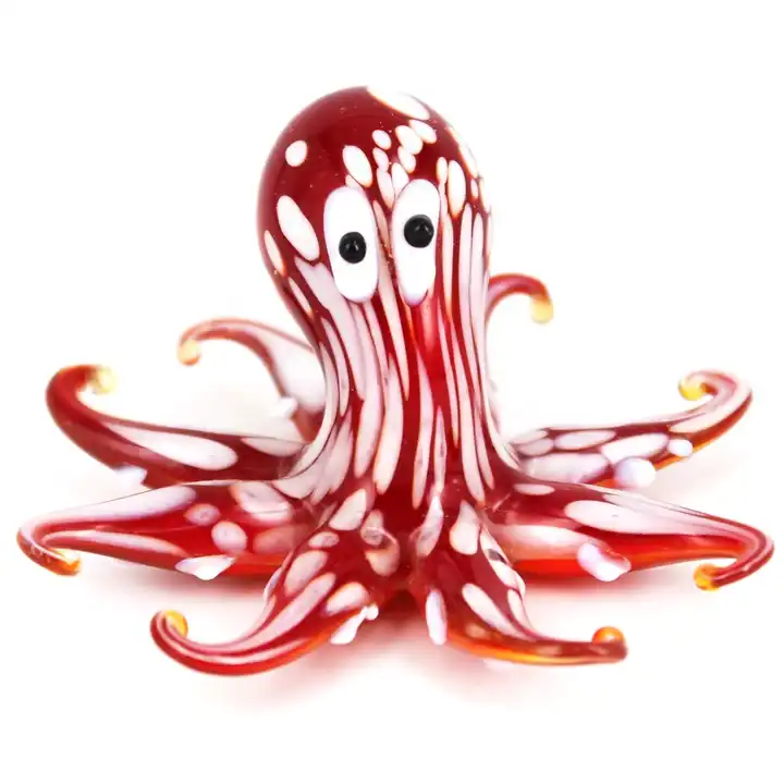 Souvenir gifts handmade octopus crafts murano glass figurines